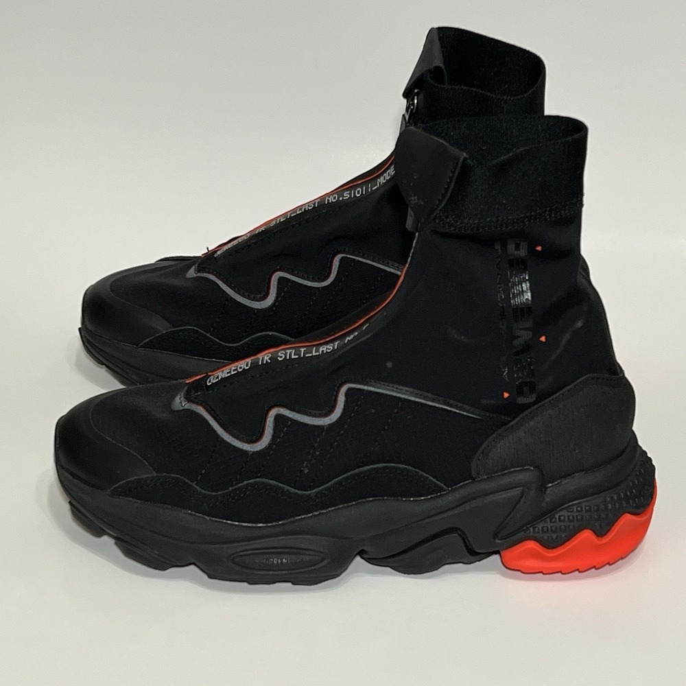 Adidas Originals Ozweego TR STLT Core Black Sneaker Boots FV9669 Men Size 5 New - Picture 5 of 9